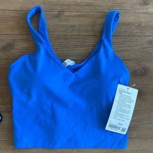lululemon Align Tank - Poolside Blue, size 8